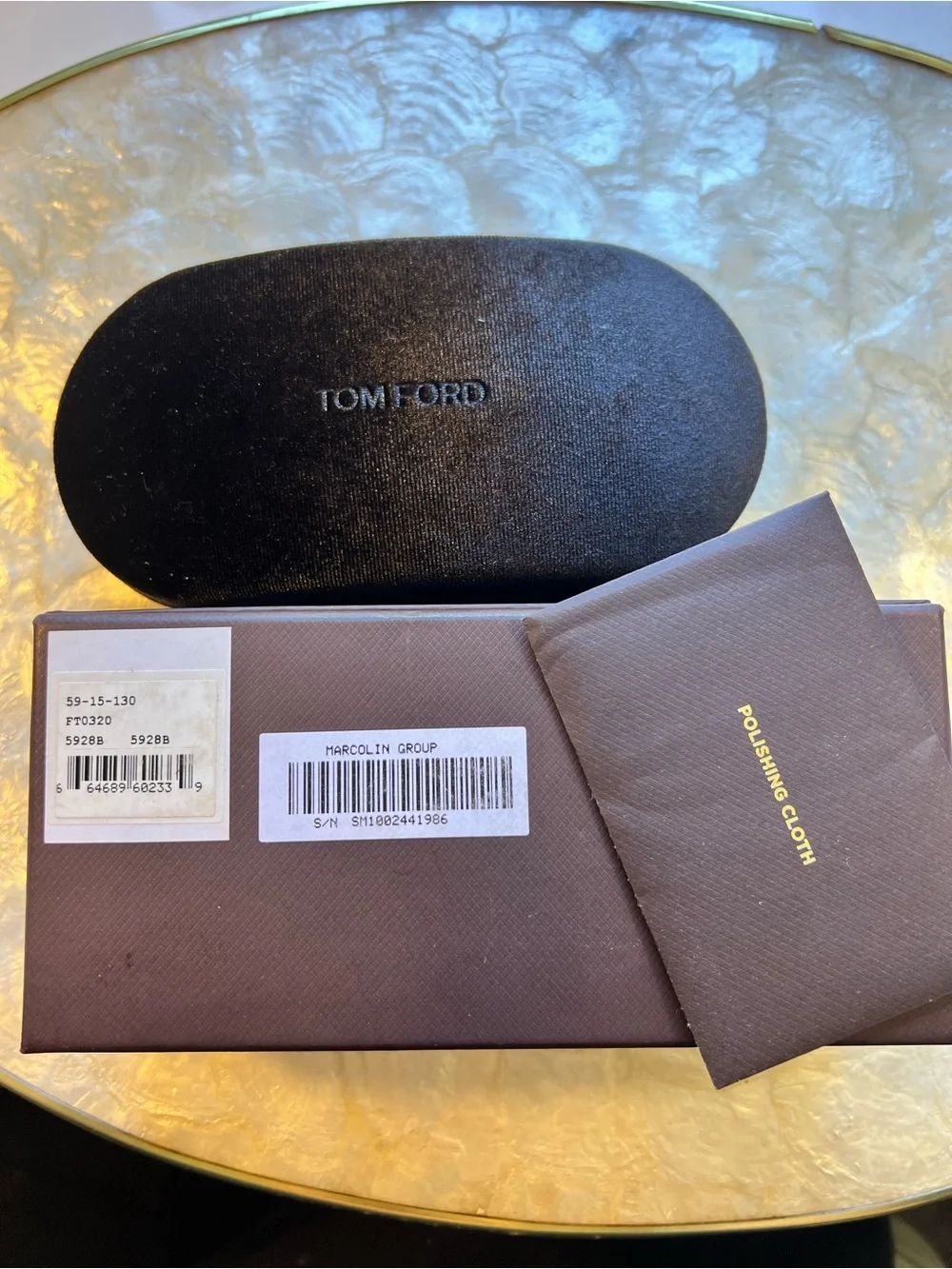 Tom Ford Milla TF784 28B Titanium Rose Gold Aviator Sunglasses 59mm
